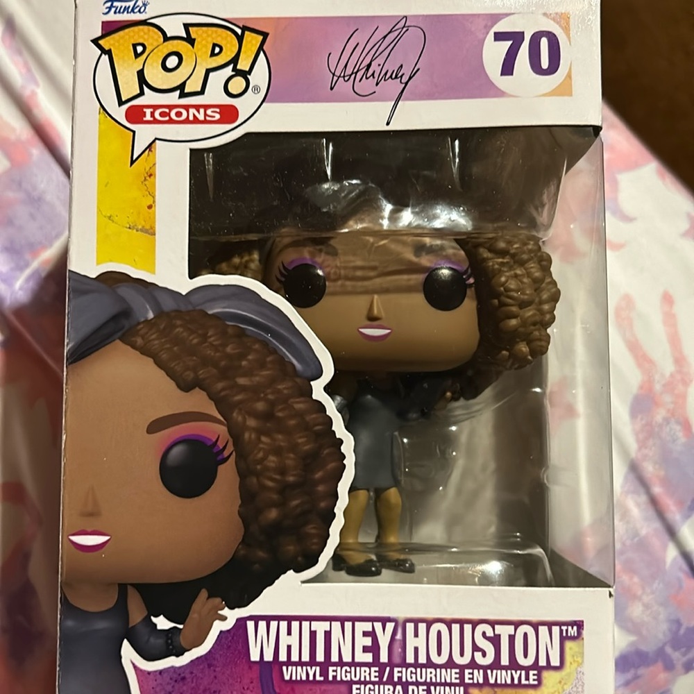 The beautiful Whitney Houston Funko pop